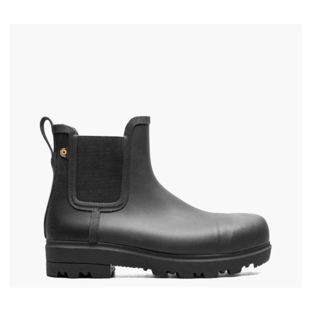 Bogs Womens Laurel Safety Waterproof Composite Toe Work Boots Size 11 Black NEW